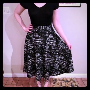 Manhattan circle skirt